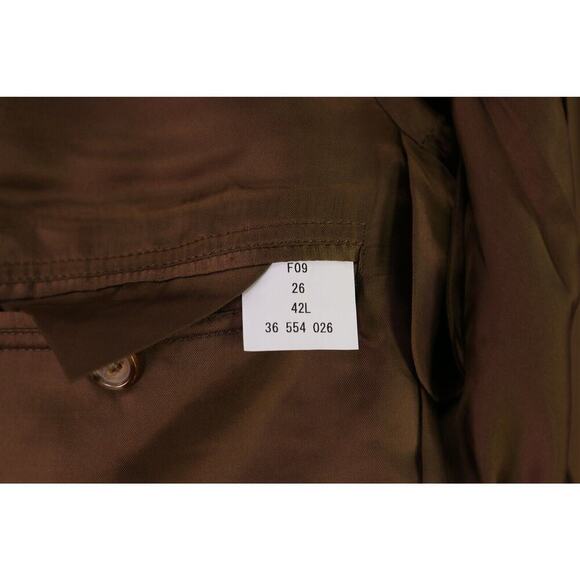 Brooks Brothers Madison Brown/Black/Tan Gingham Check Wool Sportcoat Blazer 42L - Picture 9 of 9